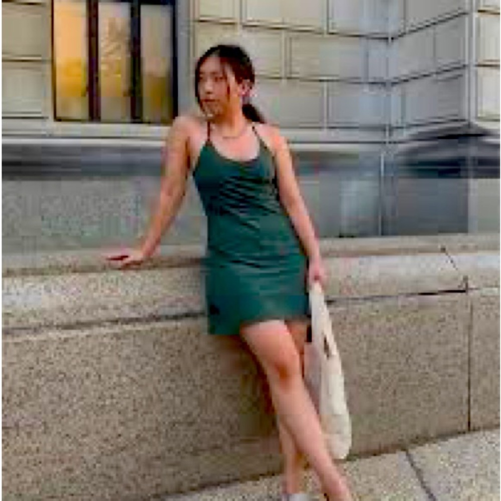 OV Green Exercise Dress